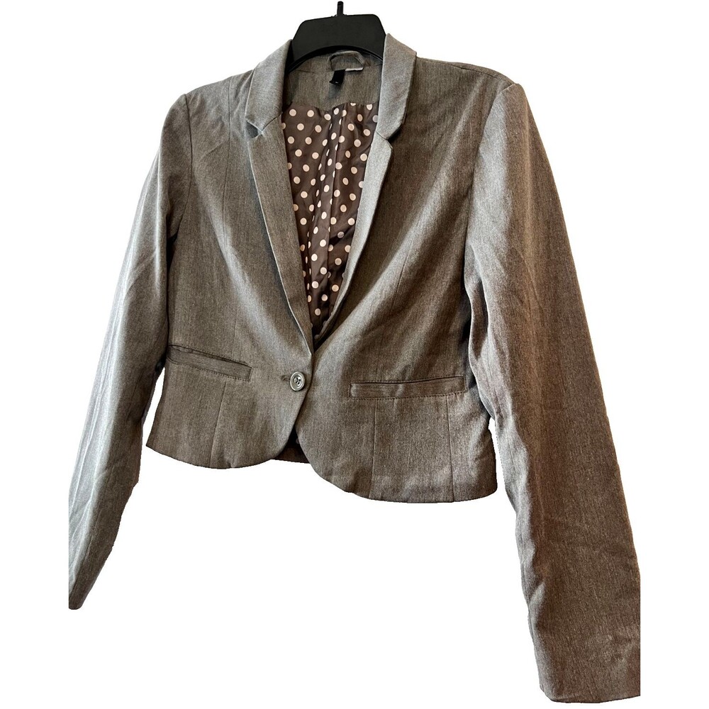 DIVIDED by H&M Ladies 2 Button Blazer with faux front pockets SIZE 10